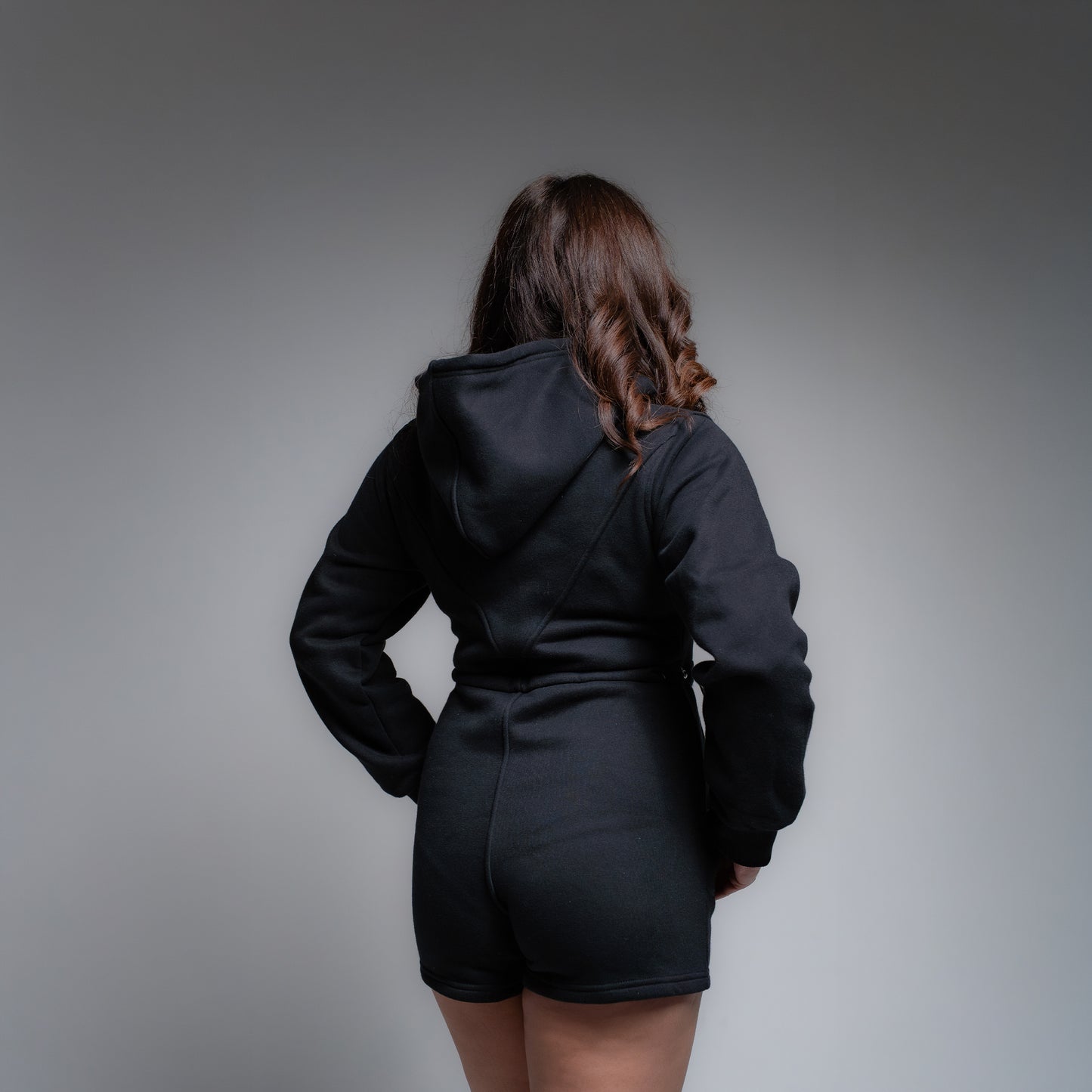 ÉLAN Romper — Noir (BLACK)