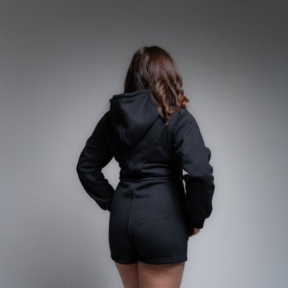 ÉLAN Romper — Noir (BLACK)