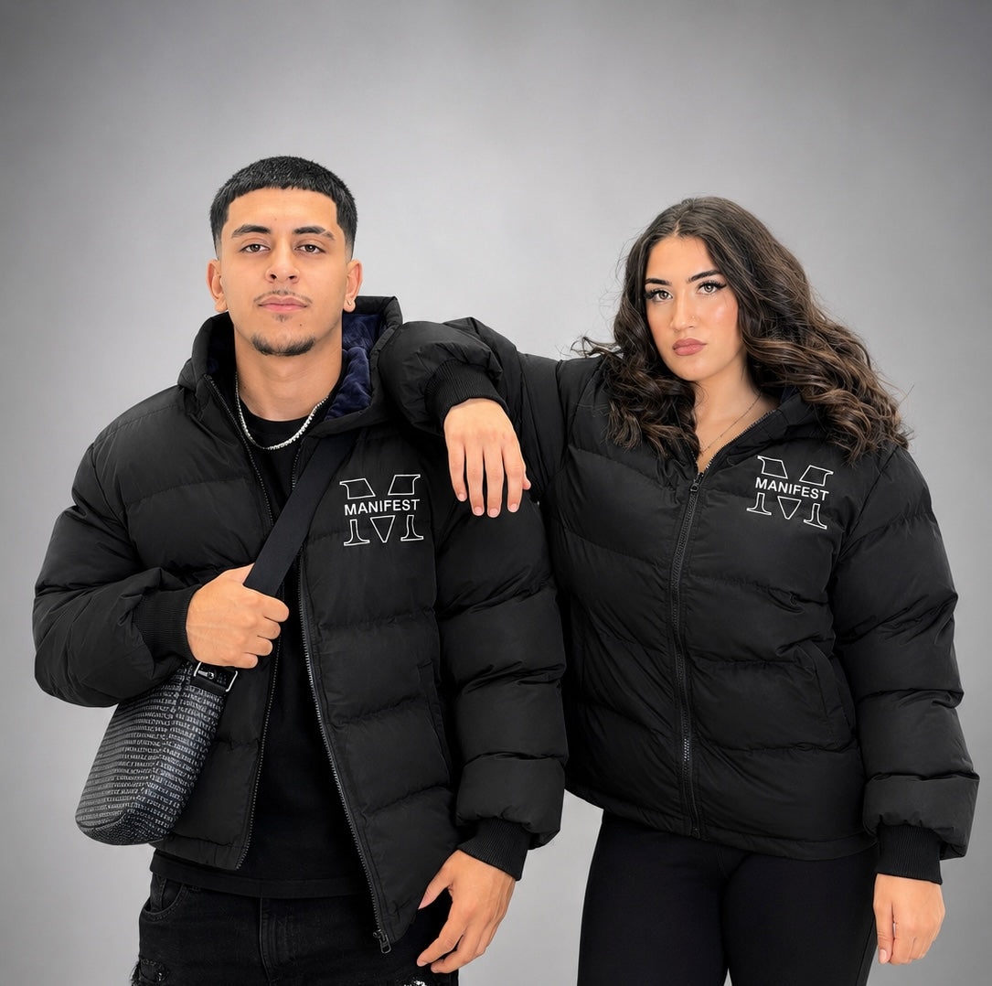 Manifest Unisex Fleece-Lined Puffer Jacket