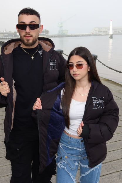 Manifest Unisex Fleece-Lined Puffer Jacket
