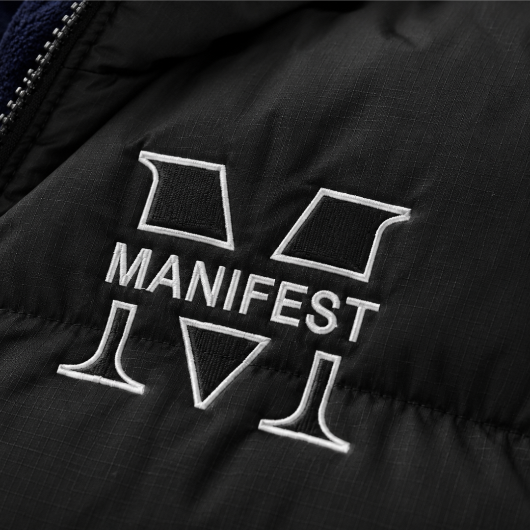 Manifest Unisex Fleece-Lined Puffer Jacket