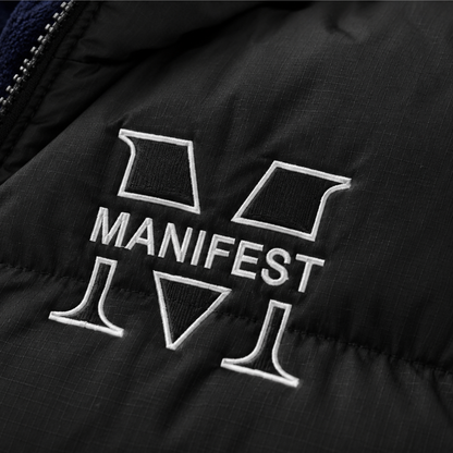 Manifest Unisex Fleece-Lined Puffer Jacket