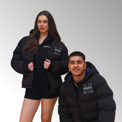 Manifest Unisex Fleece-Lined Puffer Jacket